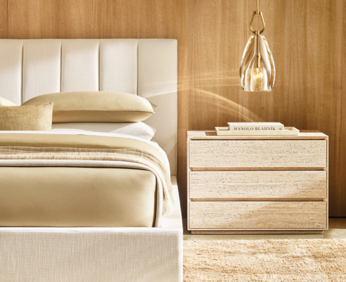 Rh modern outlet modena bed