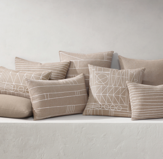 Restoration hardware best sale pillow covers