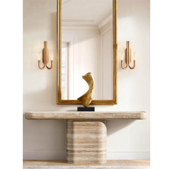 Vitolo Carved Console Table | RH Vitolo Carved Console Table | RH