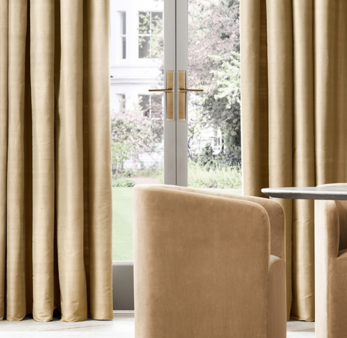 Thai Silk Solid Drapery