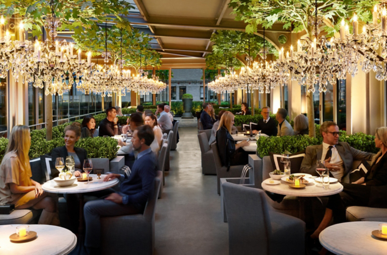 The Rooftop Restaurant at RH New York