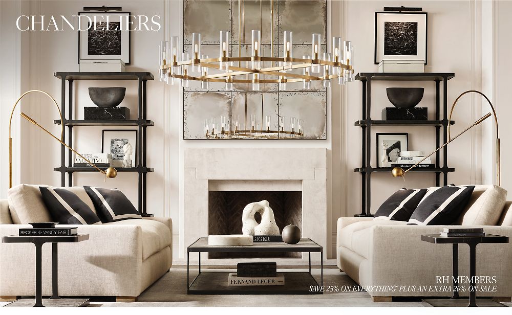 Chandeliers Rh