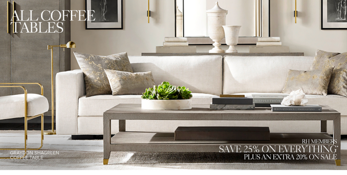 Coffee Tables RH