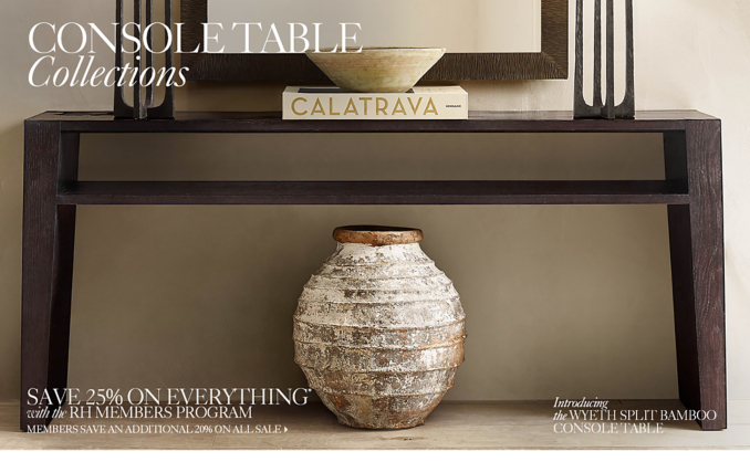 Console Tables RH