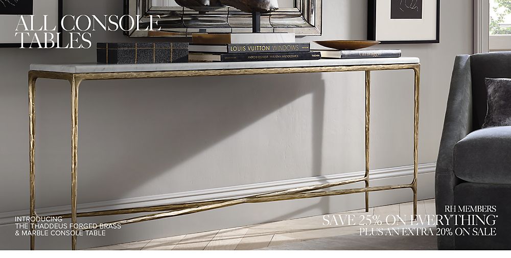 All Console Tables Rh