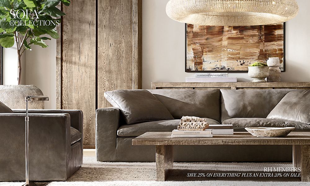 Sofa Collections Rh