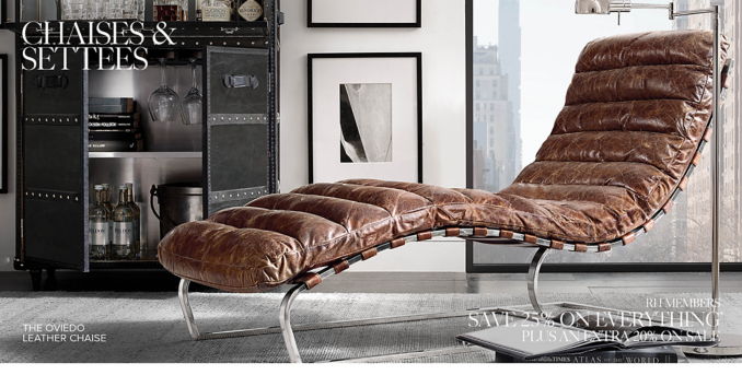 Chaises & Settees RH