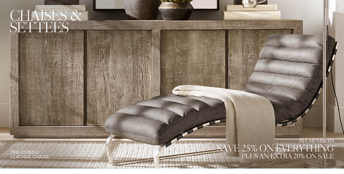 Chaises & Settees RH