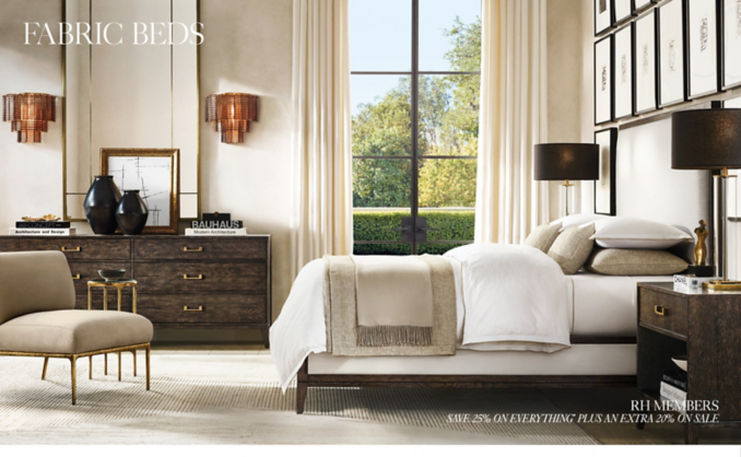 Fabric Beds RH