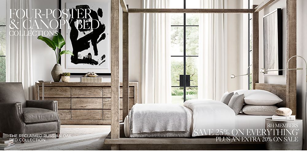 All Canopy Beds Rh