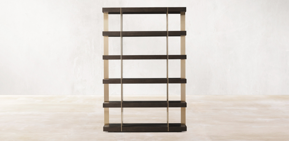 restoration hardware book shelf