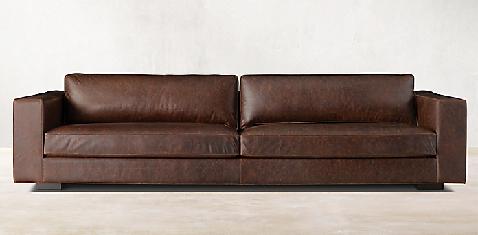 Sofa Collections Rh, Leather Sofa And Loveseat Set Canada
