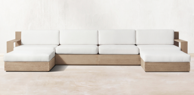 Marbella Teak Modular Sectional