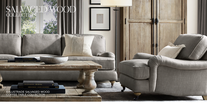 The Salvaged Wood Collection | RH