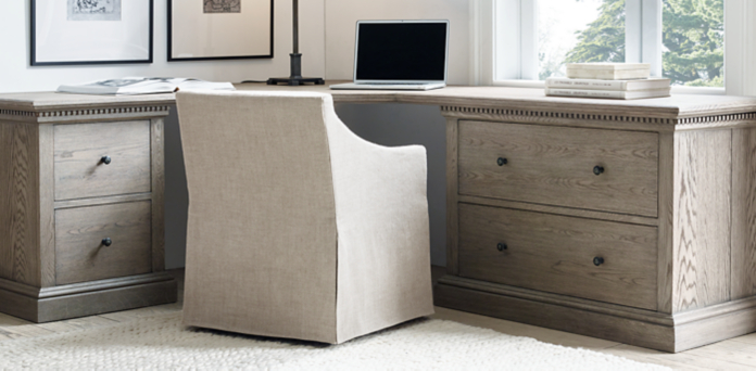 St James Modular Office Collection Antiqued Grey Oak Rh