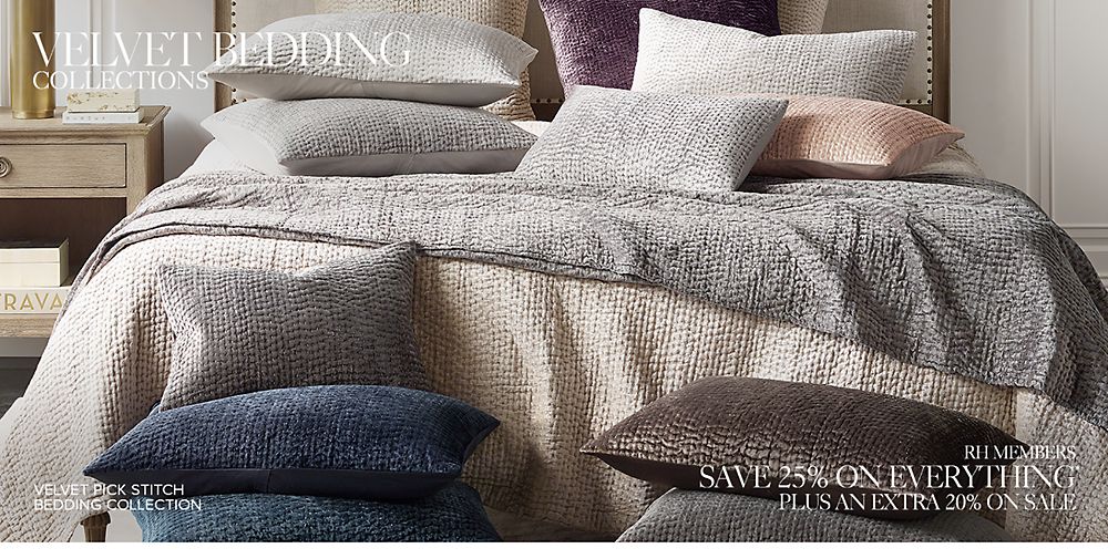 Velvet Bedding Rh