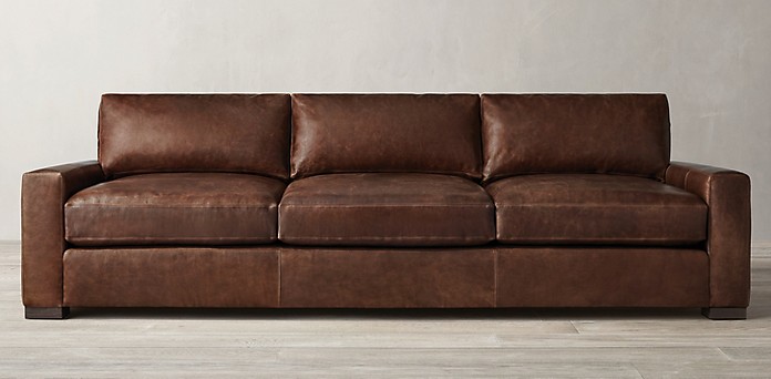 Sofa Collections Rh, Low Line Leather Sofa