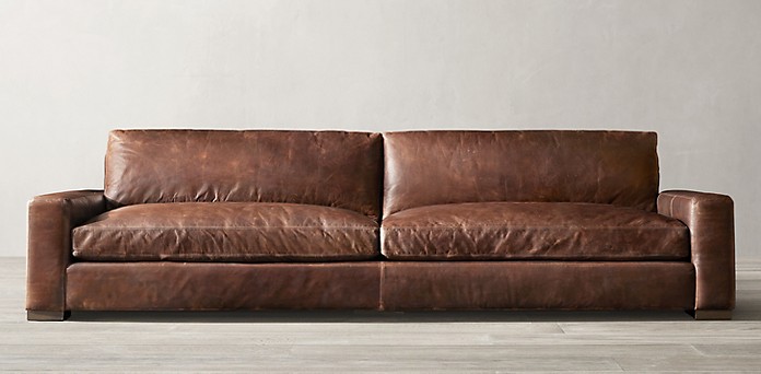 Leather Sofa Maxwell Review, Restoration Hardware Leather Sofa Reviews