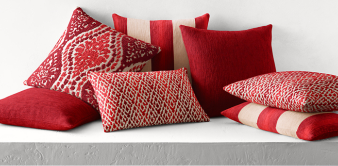 Bella Dura Cassis Pillow Collection Poppy Rh Modern