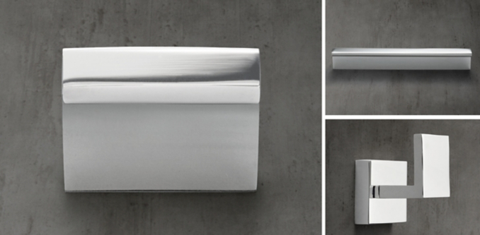 Exley Hardware Collection - Polished Chrome