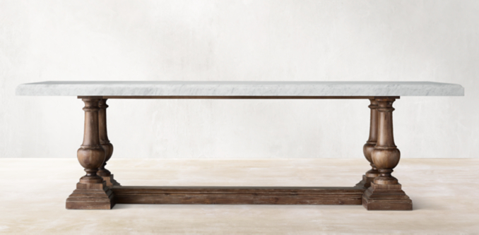 St. James Marble Dining Table Collection