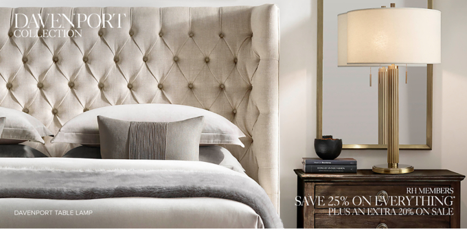 restoration hardware modern lighting