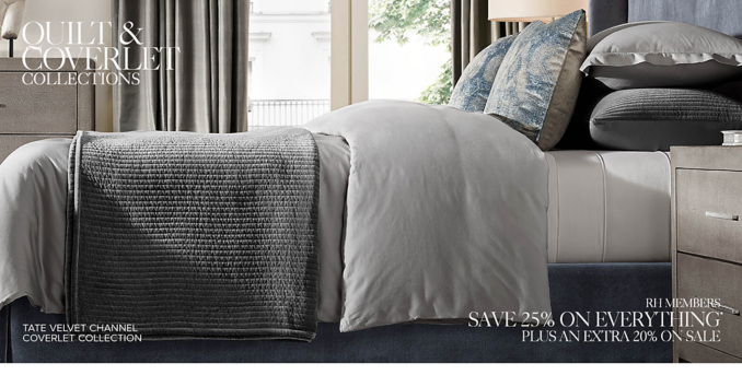 Quilts & Coverlets RH
