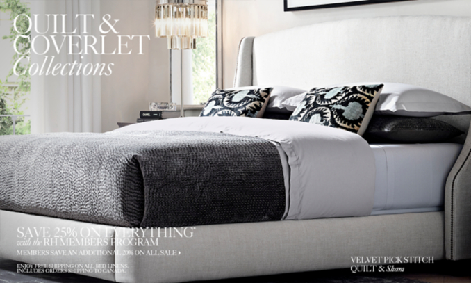 Quilts & Coverlets RH
