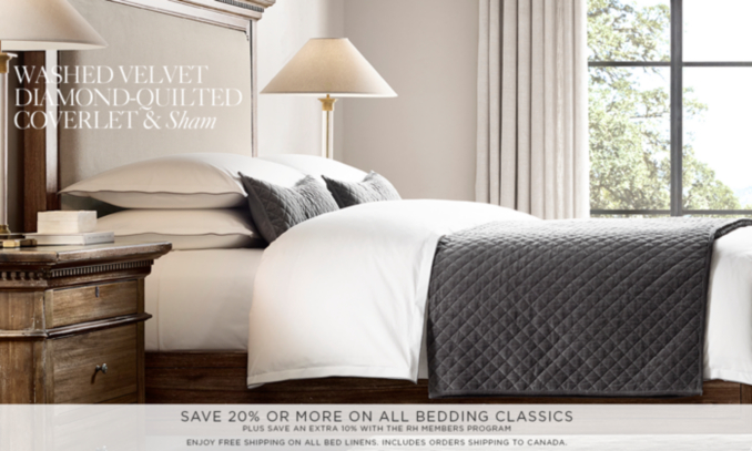 Quilts & Coverlets RH