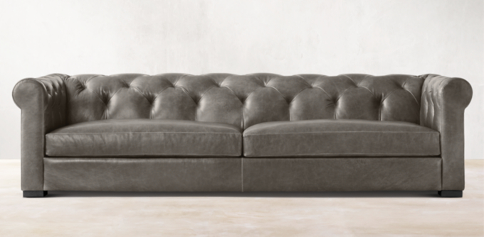 Modena Leather Chesterfield