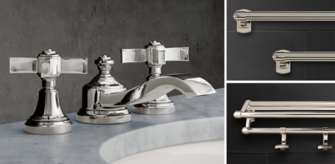 Campaign Polished Nickel Rh