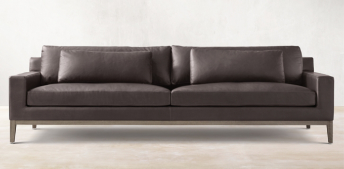 Restoration hardware deals reclining sofa