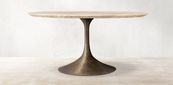 Aero Stone Round Dining Table Collection