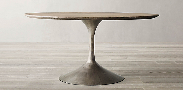 Round Oval Table Collections Rh, Restoration Hardware Round Table