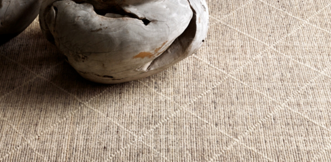 Reina Diamond Wool Rug