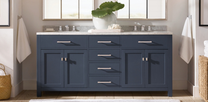 Hutton Vanity Navy Rh