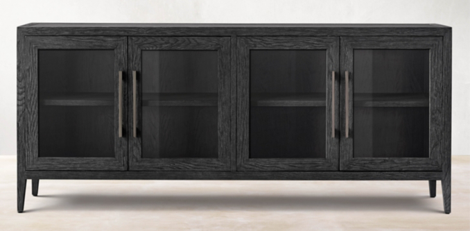 French Contemporary Glass Sideboard Collection