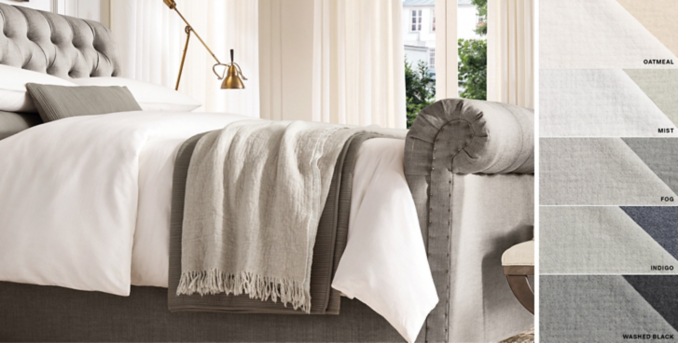 Bed Throws u0026 Blankets | RH