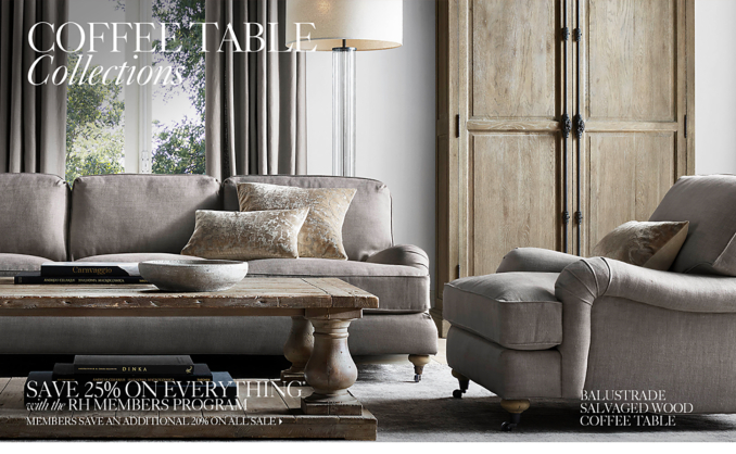 Coffee Tables RH
