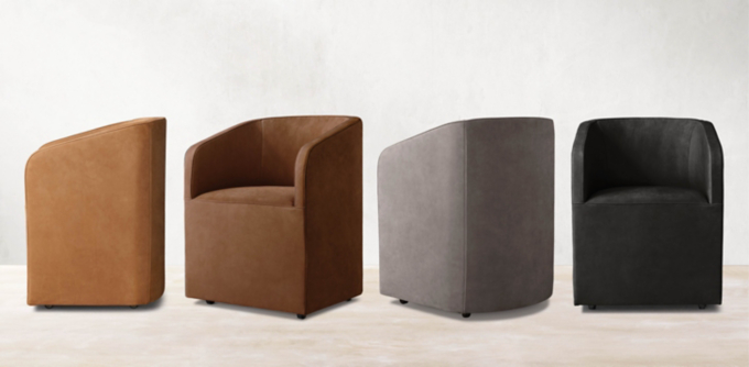 Ellison Barrelback Slope Arm Dining Chair