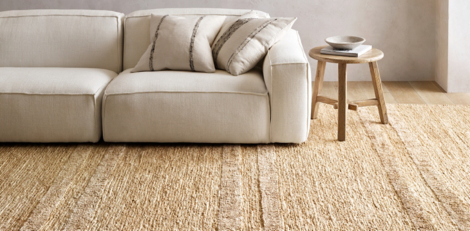 Wabi-Sabi Stripe Jute Rug