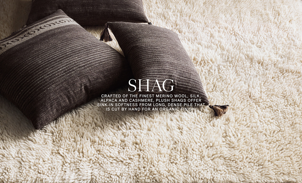 Shag Rugs RH