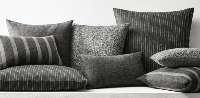 pinstripe pillow