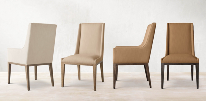 restoration hardware dining chairs