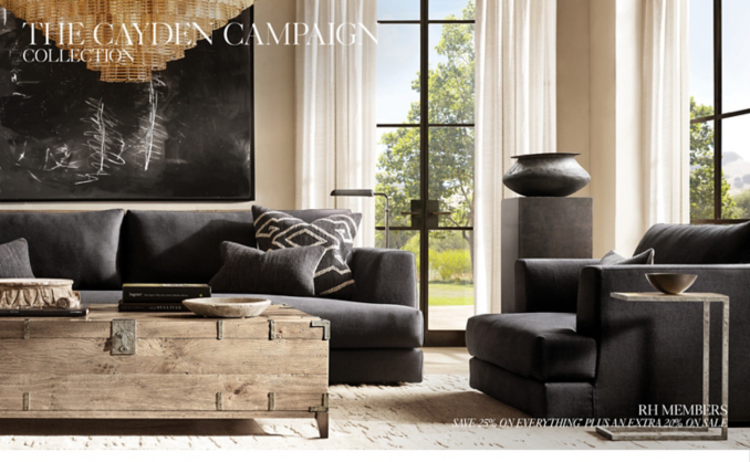 The Cayden Campaign Collection RH