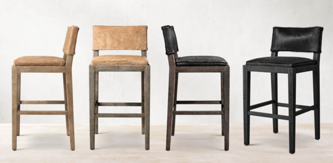 Saddle Hair-on-Hide Stool Collection