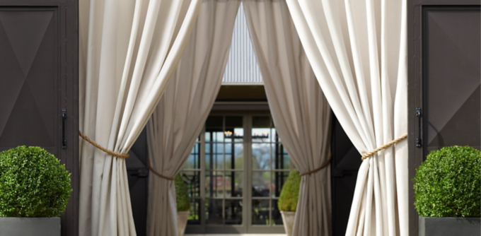 Canvas Outdoor Drapery Collection