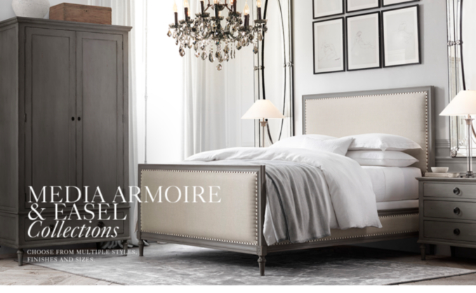 All Media Armoires & Easels RH