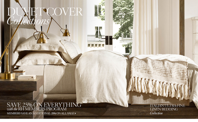 Duvet Covers & Shams RH