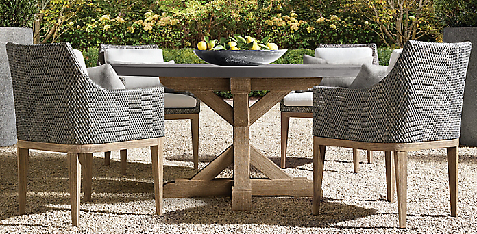 Dining Collections Rh, Restoration Hardware Patio Table And Chairs